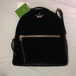 Kate Spade ♠️ Sammi Dawn Velvet Backpack